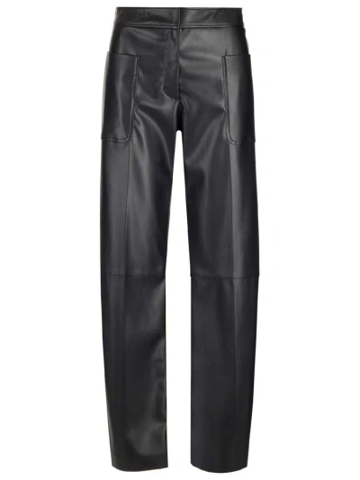 Stella Mccartney Alter Mat Straight Leg Trousers In Black