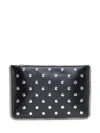 Stella Mccartney Alter Mat Studded Clutch Bag In Black