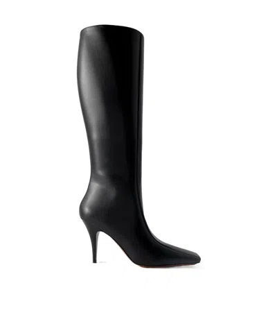 Stella Mccartney Alter Mat Thigh-high Boots In Black