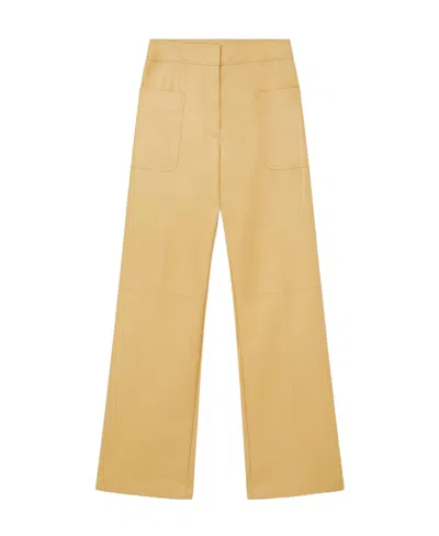Stella Mccartney Alter Mat Wide-leg Loose-fit Trousers In Nude