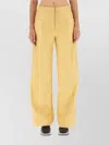 Stella Mccartney Pants In Alter Mat In Yellow