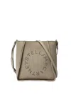 Stella Mccartney Alter Suede Shoulder Bag With Piping Details