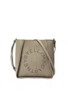 Stella Mccartney Alter Suede Shoulder Bag With Piping Details