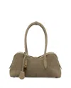 Stella Mccartney Alter Suede Tote In Khaki