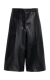 Stella Mccartney Altermat Bermuda Shorts In Black