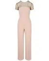 Stella Mccartney Crystal-embellished Short Sleeve Jumpsuit