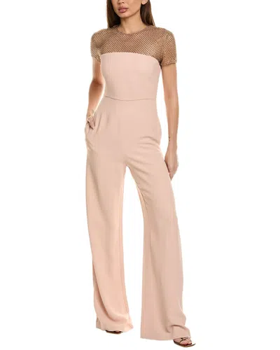 Stella Mccartney Alysha Silk-lined Jumpsuit In Pink