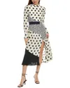 Stella Mccartney Amora Silk Maxi Dress In White