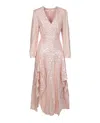 Stella Mccartney Animal-print Asymmetrical Dress In Pink