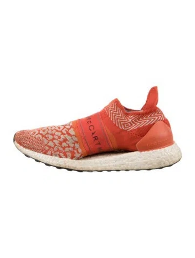 Pre-owned Stella Mccartney Animal Print Athletic Sneakers In Orange