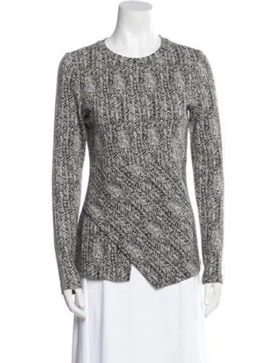 Pre-owned Stella Mccartney Animal Print Crew Neck Top In Multi