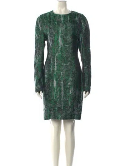 Pre-owned Stella Mccartney Animal Print Knee-length Dress In Multi