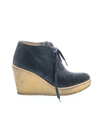 Pre-owned Stella Mccartney Ankle Boots In Blue