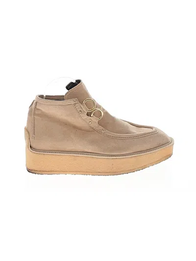 Pre-owned Stella Mccartney Ankle Boots In Tan