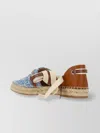 Stella Mccartney Stella Mc Cartney Blue Ankle Strap Flat Shoes