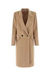 STELLA MCCARTNEY ANTIQUED PINK WOOL COAT