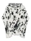 Stella Mccartney Appaloosa-pattern Cape In White