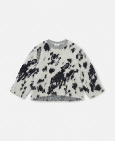 Stella Mccartney Appaloosa Pattern Jumper In Ivory