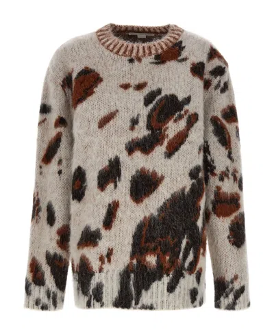 STELLA MCCARTNEY STELLA MCCARTNEY APPALOOSA PONY JACQUARD KNIT JUMPER