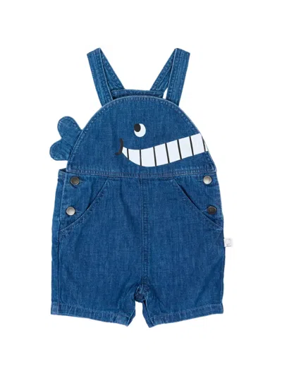 Stella Mccartney Babies' Appliqué Shorties In Blue