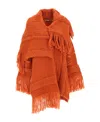 Stella Mccartney Wool Coat In Red