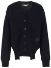 Stella Mccartney Asymmetric V In Blue