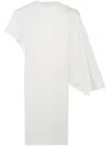 Stella Mccartney Women Asymmetric Midi Dress In White