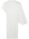 Stella Mccartney Pleated Baloon Sleeve Top In Beige