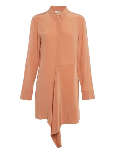 Pre-owned Stella Mccartney Asymmetric Midi Dress In Neutral