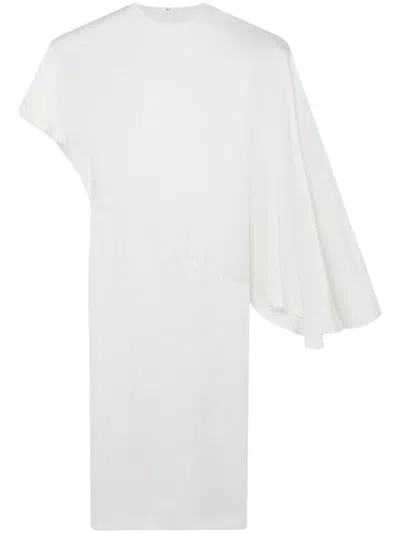 STELLA MCCARTNEY ASYMMETRIC MIDI DRESS
