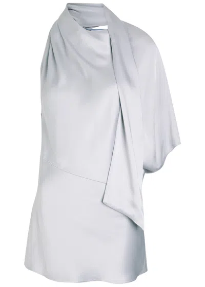 Stella Mccartney Asymmetric Satin Top