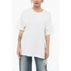 Stella Mccartney Asymmetric T-shirt With Chiffon Detail