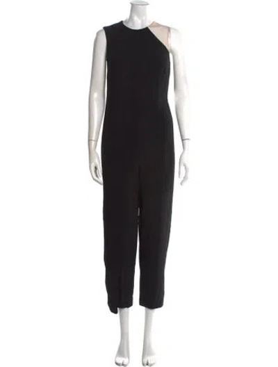 Pre-owned Stella Mccartney Asymmetrical Jumpsuit In Black
