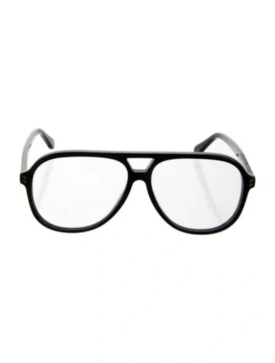 Pre-owned Stella Mccartney Aviator Eyeglasses In Black