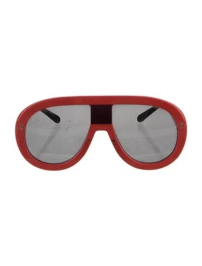 Pre-owned Stella Mccartney Aviator Tinted Sunglasses In Blue