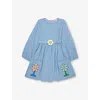 Stella Mccartney Denim Dress In Blue