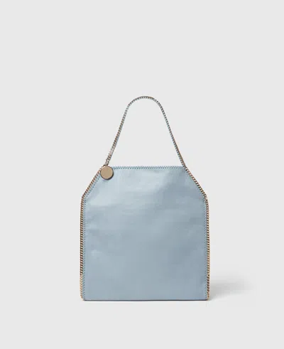 Stella Mccartney Baby Bella Large Shoulder Tote Bag In Duck Egg