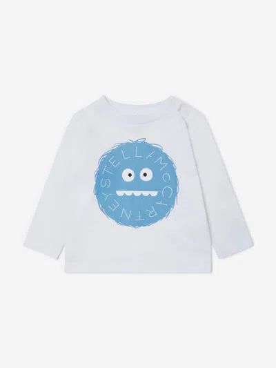 STELLA MCCARTNEY STELLA MCCARTNEY BABY BOYS LONG SLEEVE LOGO T-SHIRT