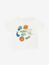 Stella Mccartney Space-print T-shirt In Ivory