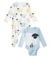 Stella Mccartney Baby Cotton Bodysuit In Multicoloured