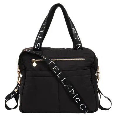 Stella Mccartney Baby Diaper Bag In Black