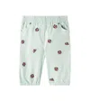 Stella Mccartney Baby Embroidered Jeans In Green
