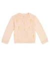 STELLA MCCARTNEY BABY FLORAL COTTON CARDIGAN