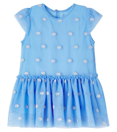 Stella Mccartney Kids Dress Kids In Blue