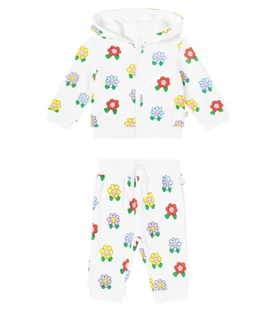 Stella Mccartney Baby Jogginganzug Flowers Aus Baumwolle