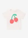 Stella Mccartney Baby Girls Cherries T-shirt In Pink