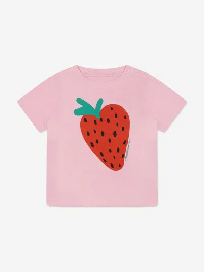 STELLA MCCARTNEY STELLA MCCARTNEY BABY GIRLS STRAWBERRY T-SHIRT