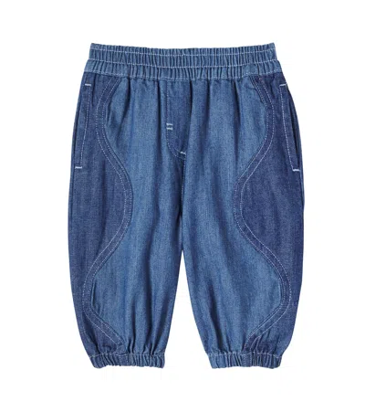 Stella Mccartney Baby Jeans In Blue