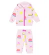 Stella Mccartney Baby Printed Cotton Jersey Tracksuit In Multi