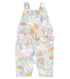 Stella Mccartney Baby Printed Cotton Overalls In Multicoloured